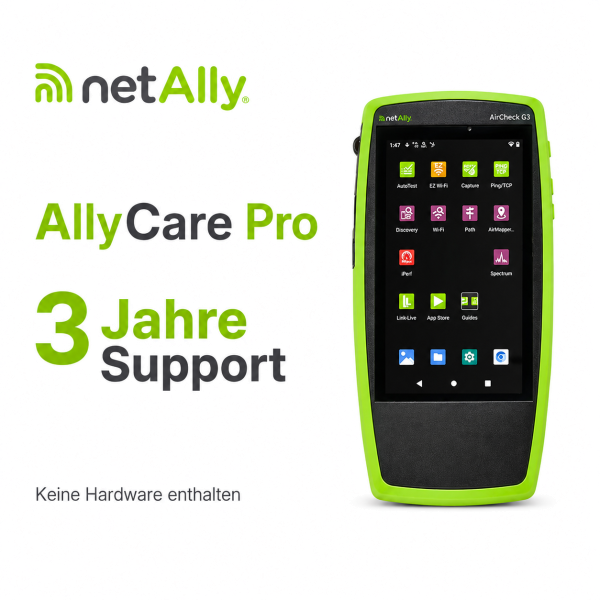 NetAlly AllyCare Support für AirCheck G3 Pro – 3 Jahre