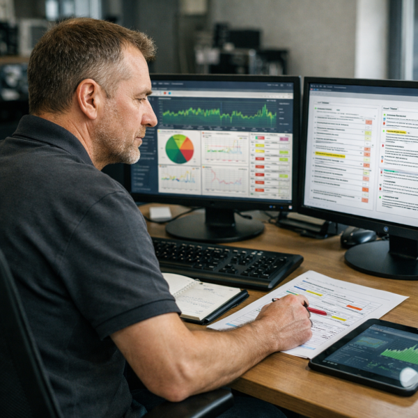 Monitoring Check PRTG Sensoren - KI-generiert